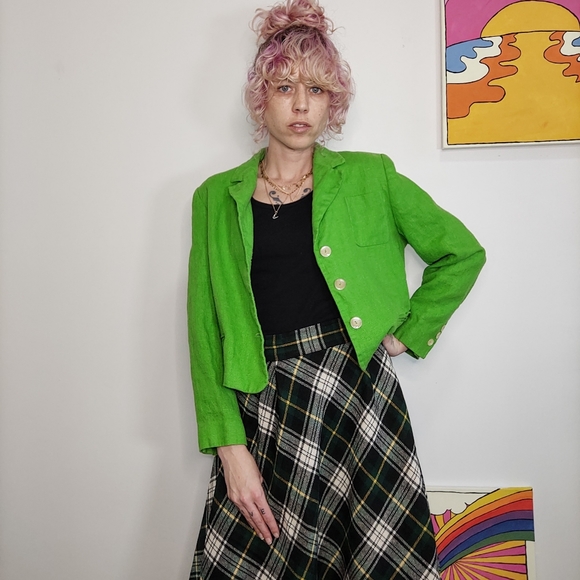 Vintage Green Jacket - Picture 3 of 9